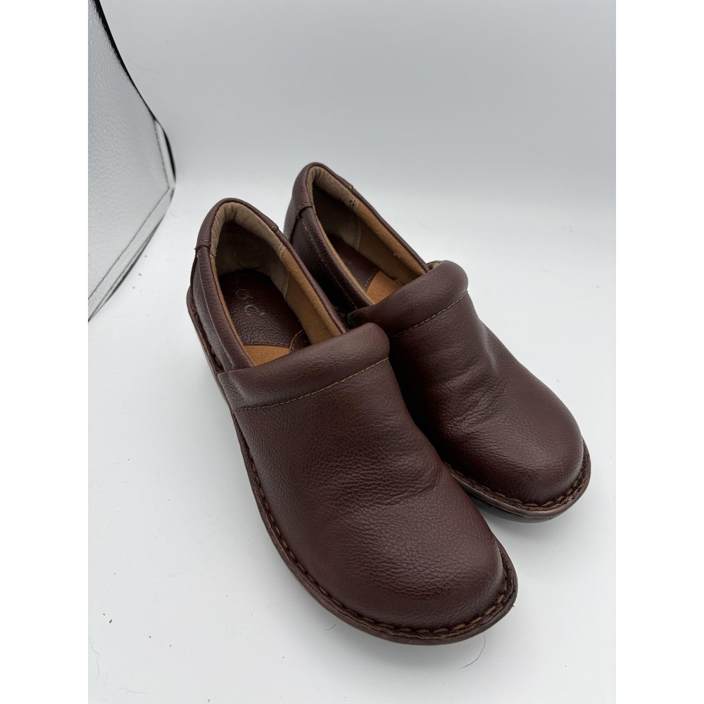 B.o.c‎ Shoes Womens Size 8 Brown Althea Clog Slip On Comfort Casual Mules